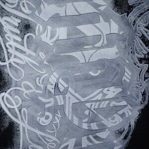 Smart Blanks Men's Short Sleeve Tee NWOT XL Black & White